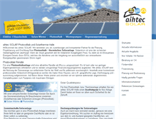 Tablet Screenshot of aihtec.de